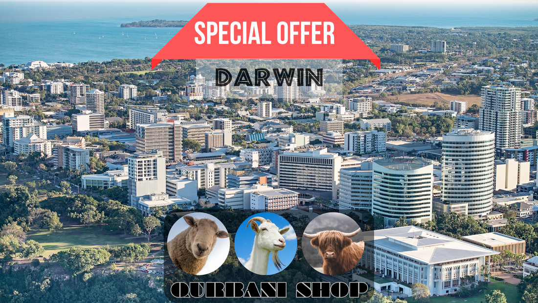 online qurbani services in Darwin australia.