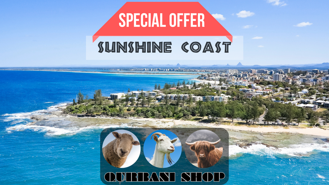 online qurbani 2024 services in Sunshine Coast australia.