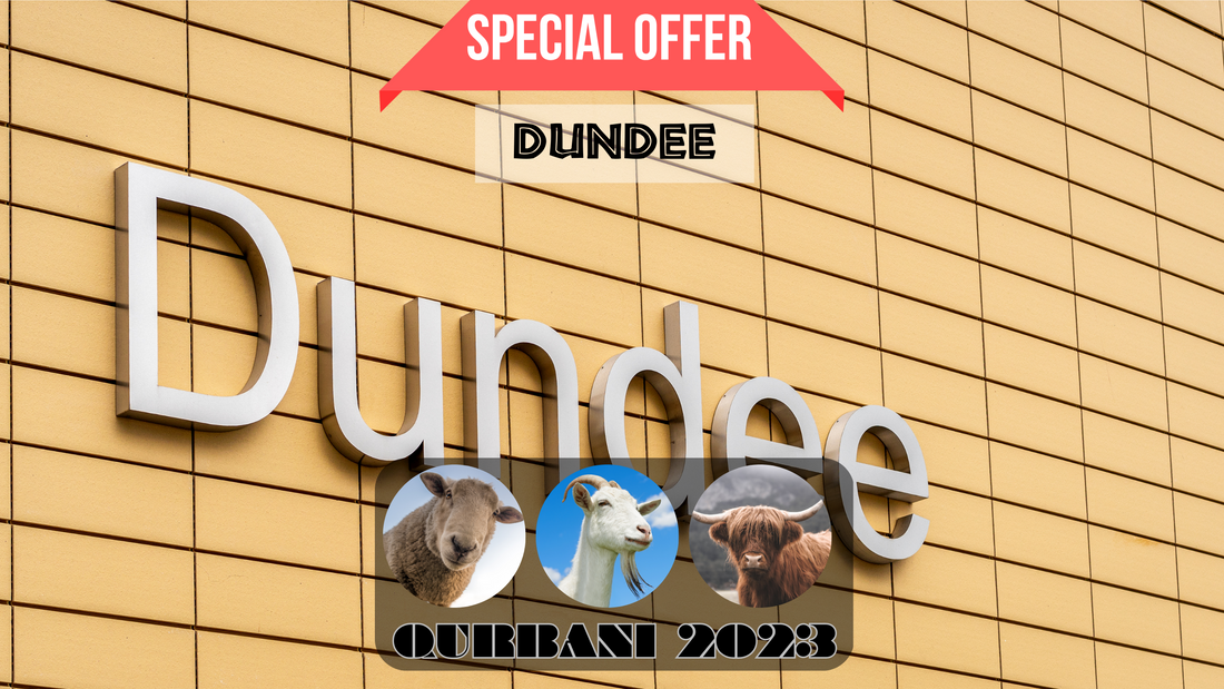 online qurbani 2023 services in Dundee united kingdom.