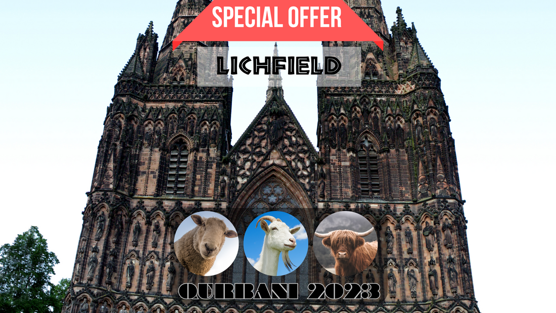 online qurbqni 2023 services in Lichfield united kingdom.