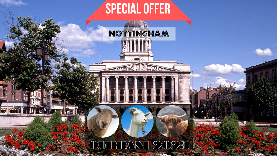 online qurbani 2023 dervices in Nottingham united kingdom.