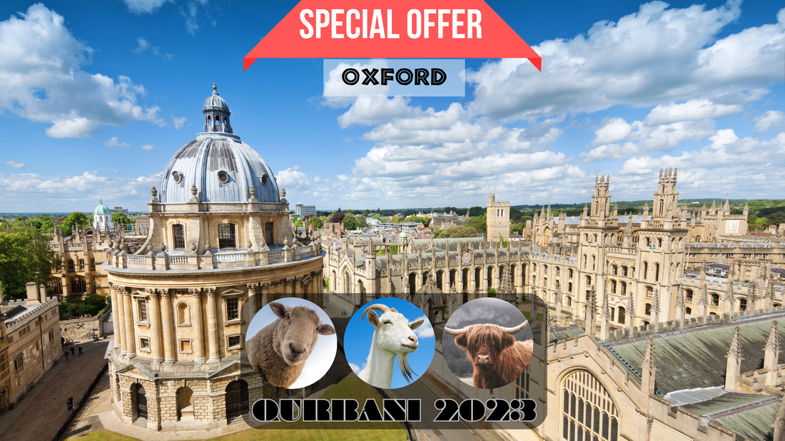 online qurbani 2023 services in Oxford united kingdom.
