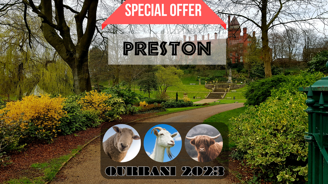 online qurbani 2023 services in Preston united kingdom.