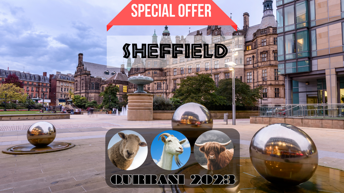online qurbani 2023 services in Sheffield united kingdom.