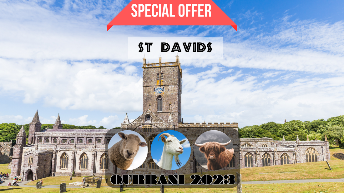 online qurbani 2023 services in St Davids united kingdom.