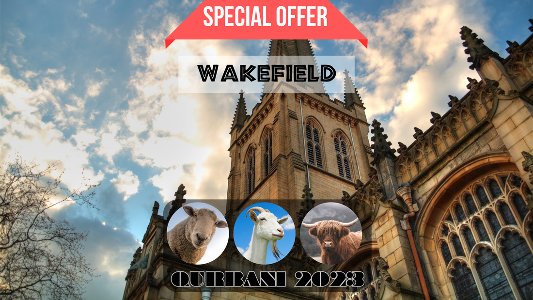 online qurbani 2023 services in Wakefield united kingdom.