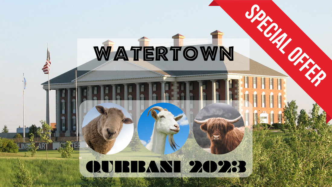 Online Qurbani 2023 services in Watertown south Dakota. USA