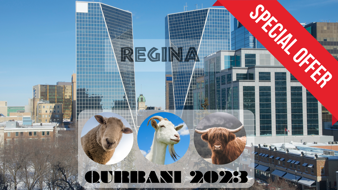 Online Qurbani 2023 services in regina Saskatchewan Canada