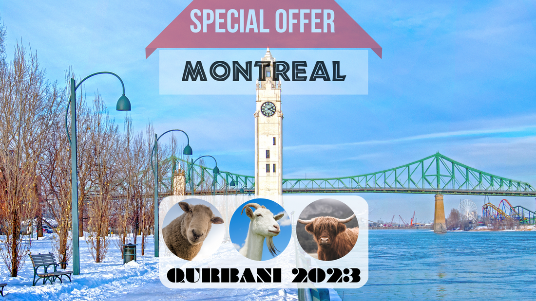 Online Qurbani 2023 services in Montreal Quebec Canada