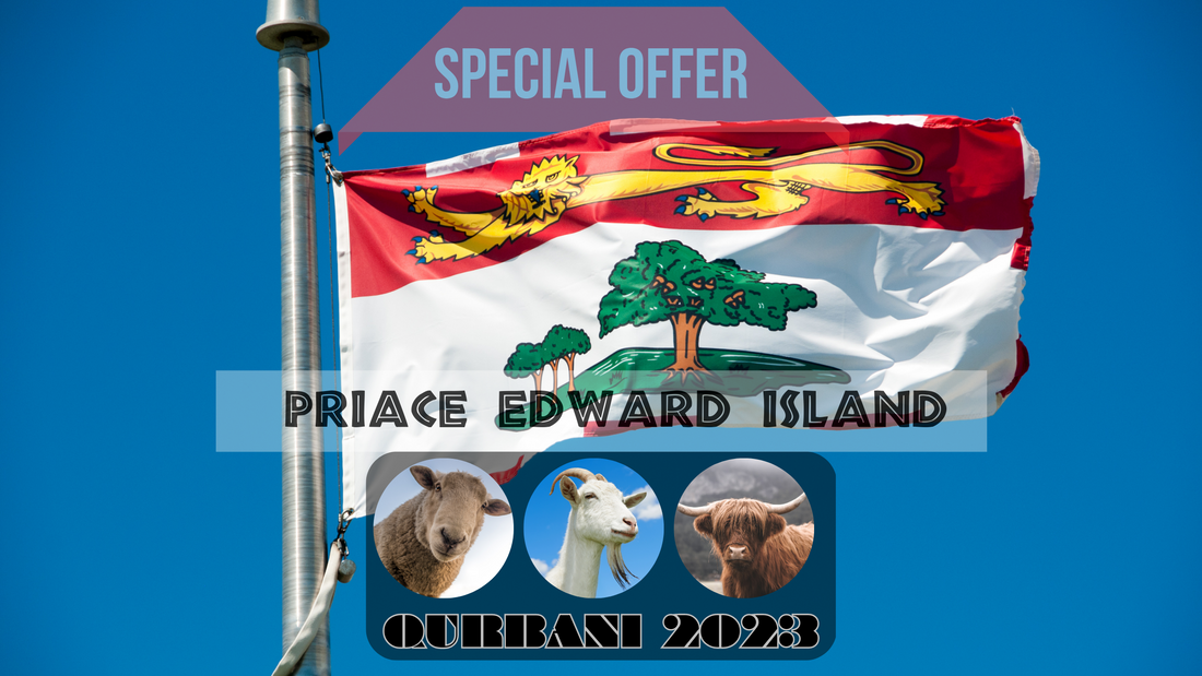 Online Qurbani 2023 services in priace Edward island Canada