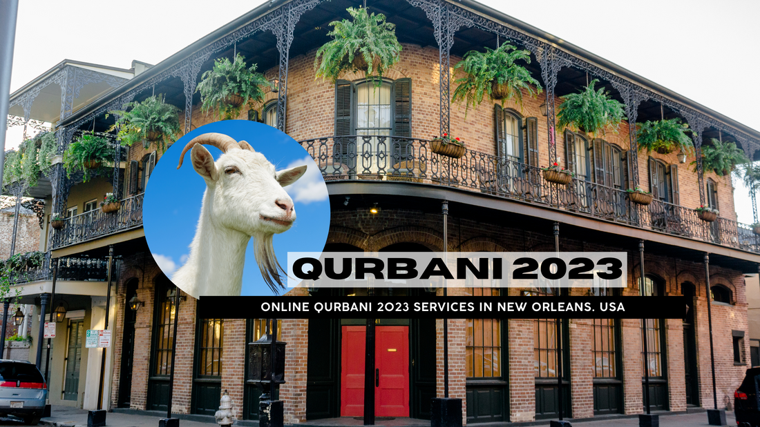 Online Qurbani 2023 services in New Orleans. USA