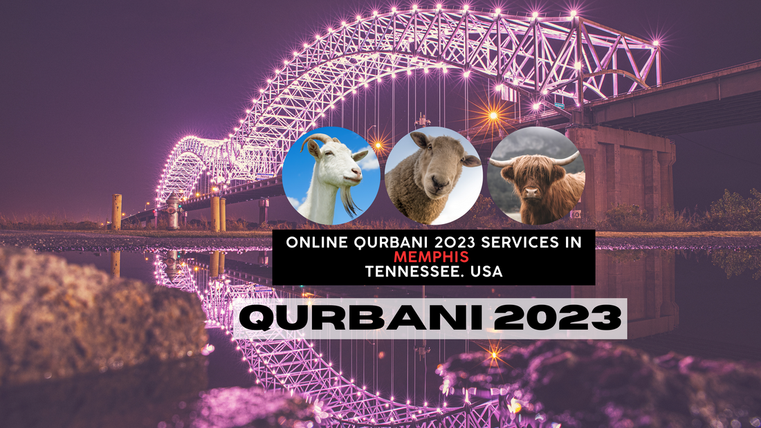 Online Qurbani 2023 services in Memphis Tennessee. USA