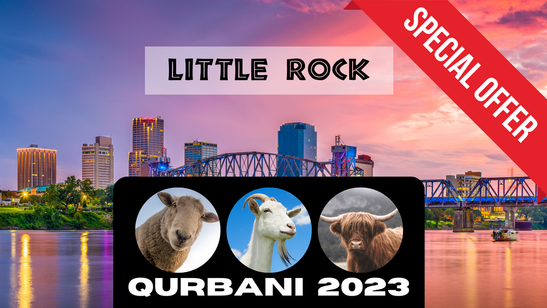 Online Qurbani 2023 services in little rock Arkansas. USA