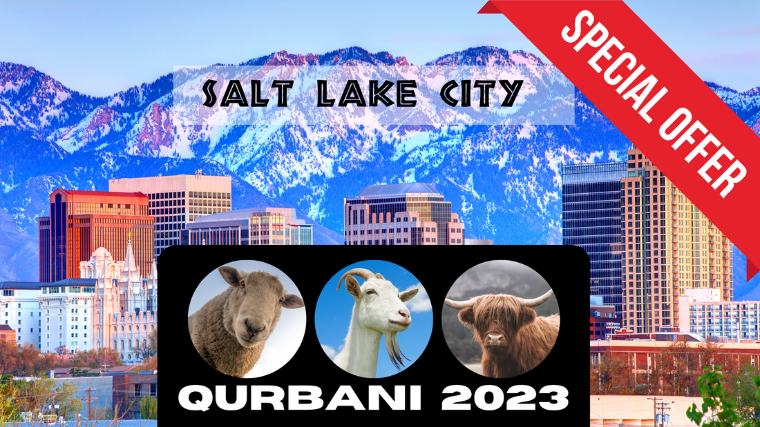 Online Qurbani 2023 services in salt lake city Utah. USA