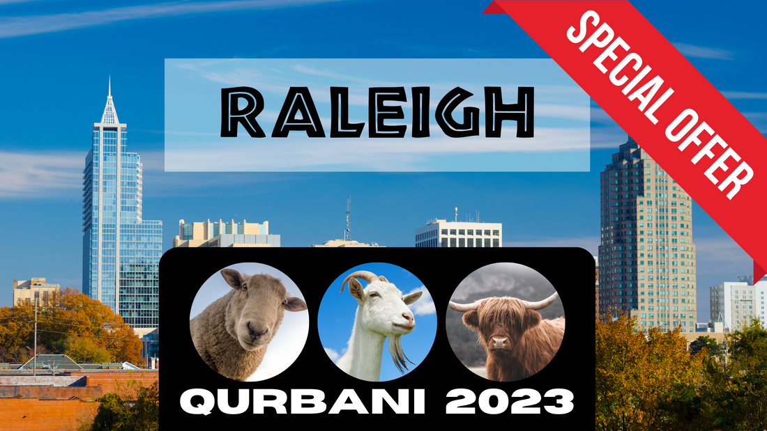 Online Qurbani 2023 services in Raleigh north Carolina. USA