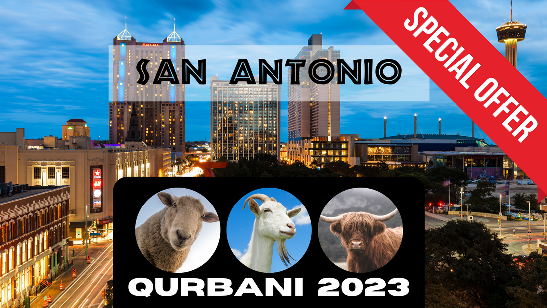 Online Qurbani 2023 services in San Antonio Texas. USA