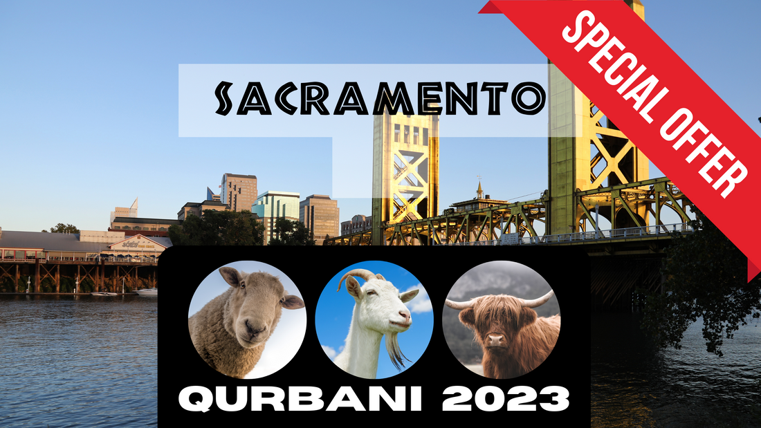 Online Qurbani 2023 services in Sacramento California. USA