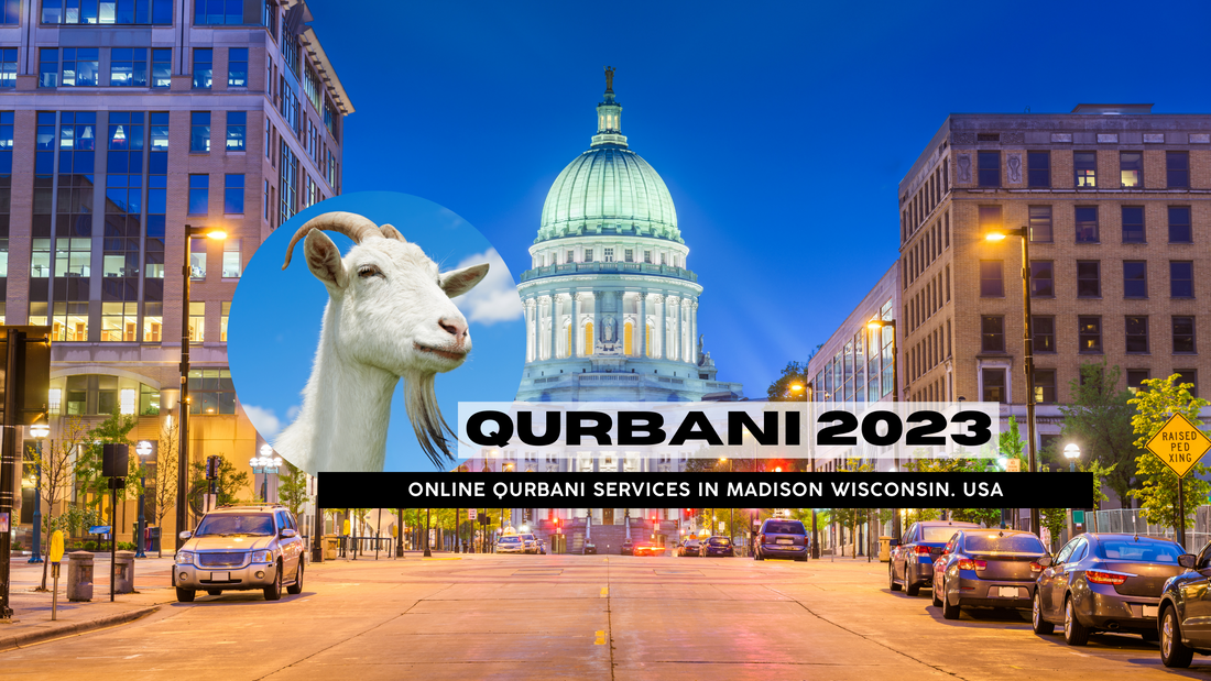 Online Qurbani services in Madison Wisconsin. USA