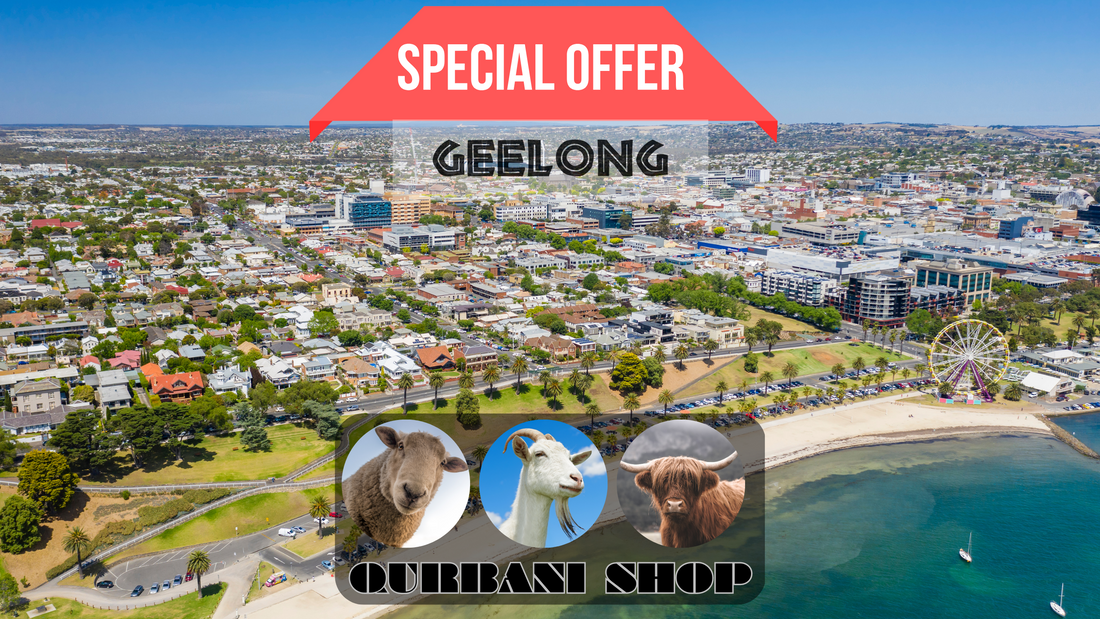 online qurbani services in Geelong Australia.